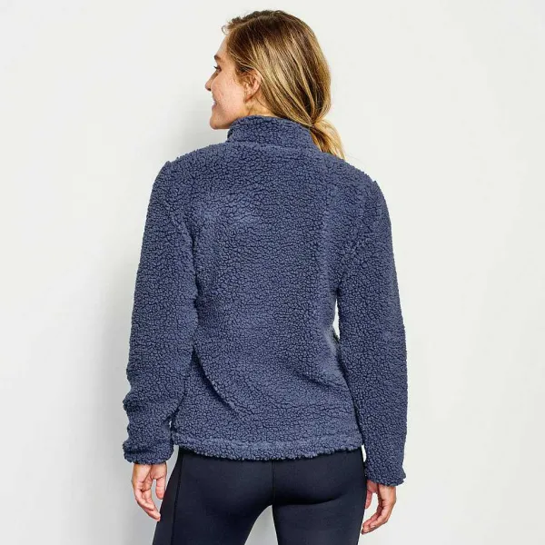 Orvis Mad River Sherpa Quarter-Snap|Women Fleece