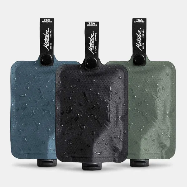 Orvis Matador® Flatpak Toiletry Bottle 3-Pack|Men Packs & Bags