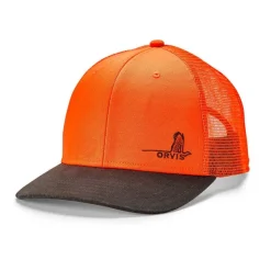 Orvis Mesh Back Waxed Brim Hat|Men Hats