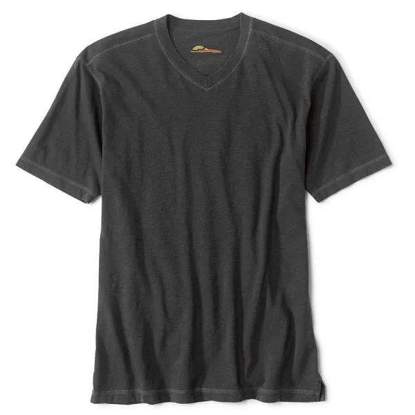 Orvis Montana Morning® High V-Neck Short-Sleeved T-Shirt|Men Shirts