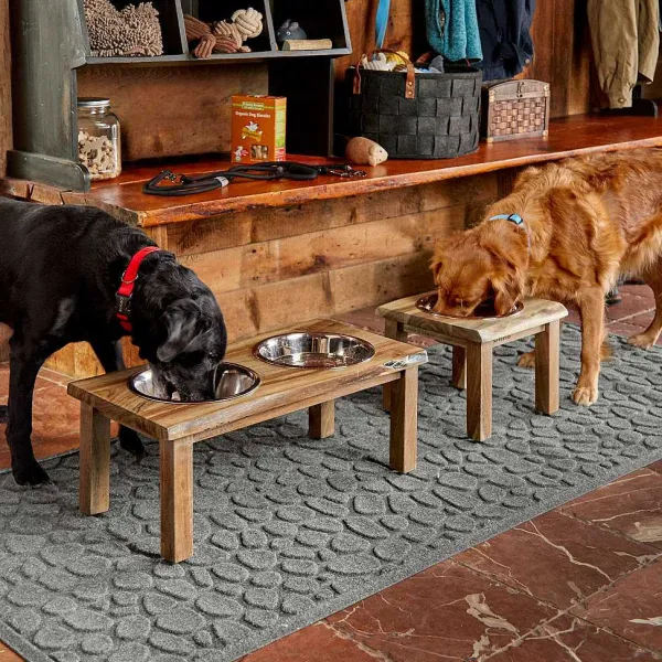 Orvis Natural Edge Dog Feeder| Bowls, Feeders & Food Storage