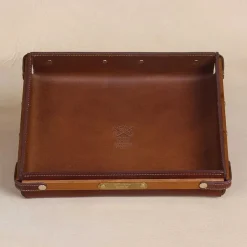 Orvis No. 120 Leather Valet Tray|Men Travel