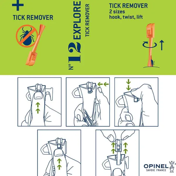Orvis No. 12 Opinel Tick Remover Knife| Health & Grooming Products