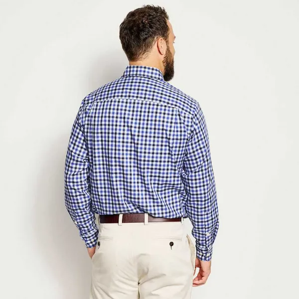Orvis No-Work, Work Long-Sleeved Hidden Button-Down Shirt|Men Shirts