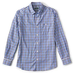 Orvis No-Work, Work Long-Sleeved Hidden Button-Down Shirt|Men Shirts