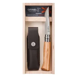 Orvis Opinel® N 08 Stainless Olive Wood And Sheath Gift Set| Knives