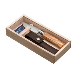 Orvis Opinel® N 08 Stainless Olive Wood And Sheath Gift Set| Knives