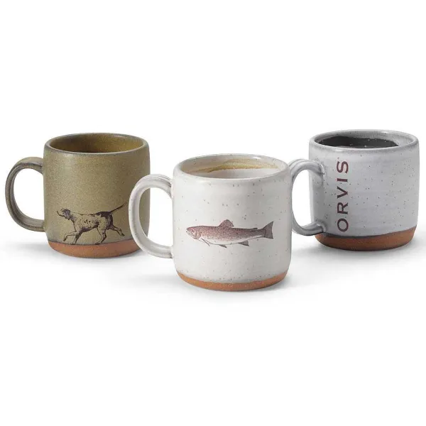 Orvis Ceramic Coffee Cup| Glassware & Bar