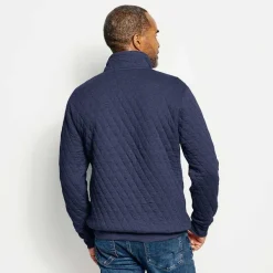 Orvis Outdoor Quilted Snap Sweatshirt|Men Sweatshirts