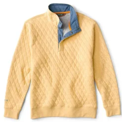 Orvis Outdoor Quilted Snap Sweatshirt|Men Sweatshirts