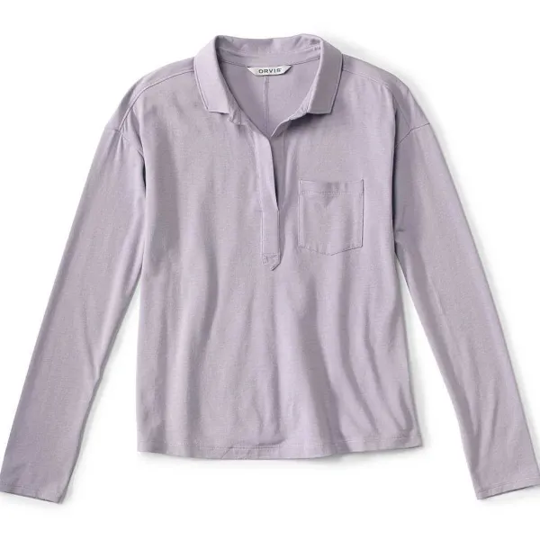 Orvis Perfect Long-Sleeved Polo|Women Shirts