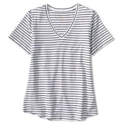 Orvis Perfect Relaxed V-Neck Short-Sleeved Tee|Women Shirts
