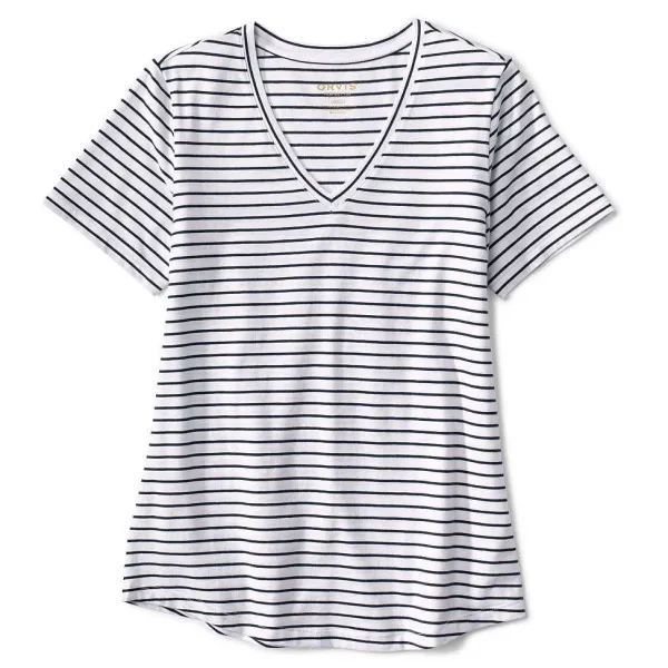 Orvis Perfect Relaxed V-Neck Short-Sleeved Tee|Women Shirts
