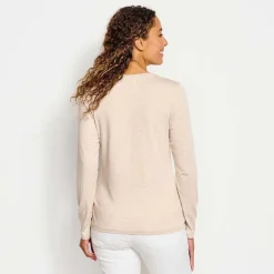 Orvis Perfect True Crew Long-Sleeved Tee|Women Shirts