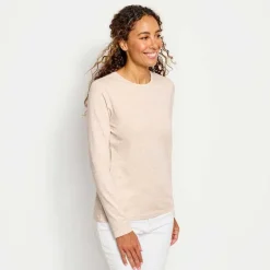 Orvis Perfect True Crew Long-Sleeved Tee|Women Shirts