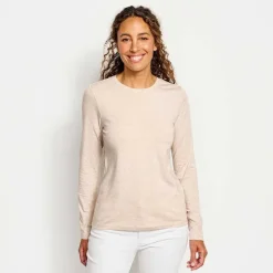 Orvis Perfect True Crew Long-Sleeved Tee|Women Shirts