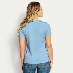 Orvis Perfect True Crew Short-Sleeved Tee|Women Shirts