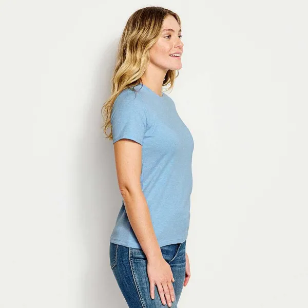 Orvis Perfect True Crew Short-Sleeved Tee|Women Shirts
