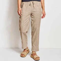 Orvis Performance Linen Ankle Pants|Women Pants