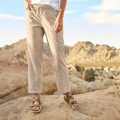Orvis Performance Linen Ankle Pants|Women Pants