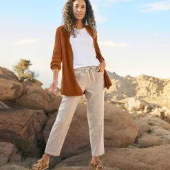 Orvis Performance Linen Ankle Pants|Women Pants