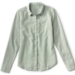 Orvis Performance Linen Long-Sleeved Shirt|Women Shirts