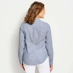 Orvis Performance Linen Long-Sleeved Shirt|Women Shirts