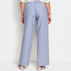 Orvis Performance Linen Wide-Leg Pants|Women Pants