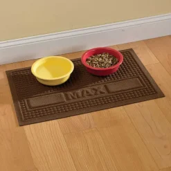 Orvis Personalized Recycled Water Trapper® Grid Pet Placemat| Bowls, Feeders & Food Storage