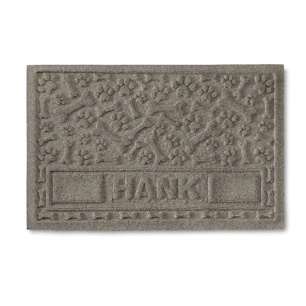 Orvis Personalized Recycled Water Trapper® Paws And Bones Placemat| Bowls, Feeders & Food Storage