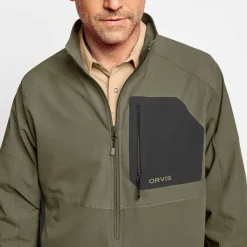 Orvis Pro Lt Softshell Pullover|Men Jackets