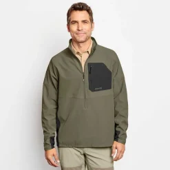 Orvis Pro Lt Softshell Pullover|Men Jackets