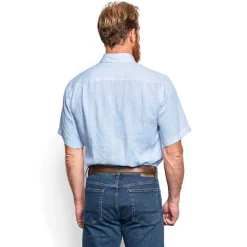 Orvis Pure Linen Short-Sleeved Shirt|Men Shirts