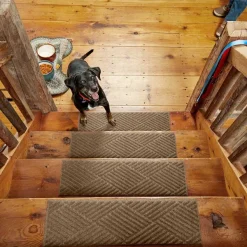 Orvis Recycled Water Trapper® Diamond Stair Treads—Set Of Four| Water Trapper Mats