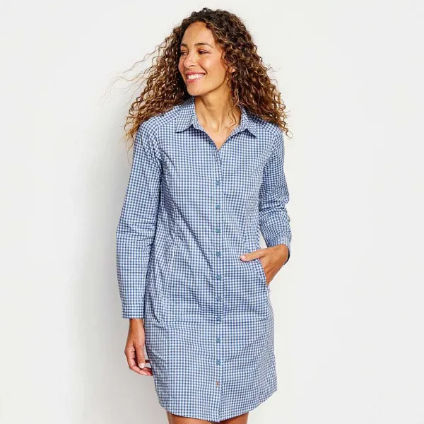 Orvis River Guide Long-Sleeved Dress|Women Skirts & Dresses