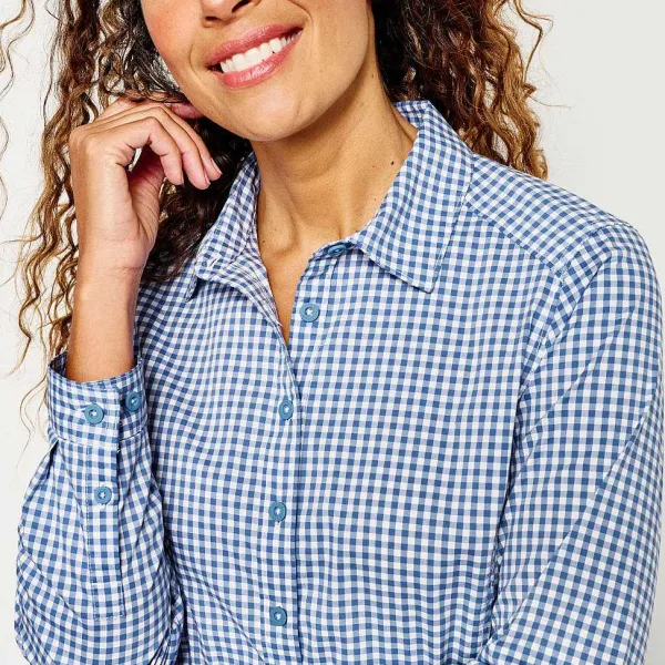 Orvis River Guide Long-Sleeved Dress|Women Skirts & Dresses