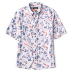 Orvis River Guide 2.0 Western Print Short-Sleeved Shirt|Men Shirts