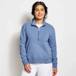 Orvis Riverside Half-Zip Sweatshirt|Women Sweatshirts