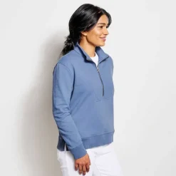 Orvis Riverside Half-Zip Sweatshirt|Women Sweatshirts