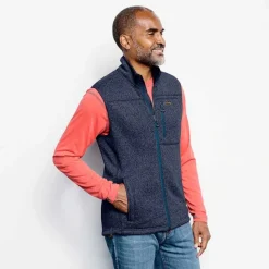 Orvis R65 Sweater Fleece Vest|Men Vests