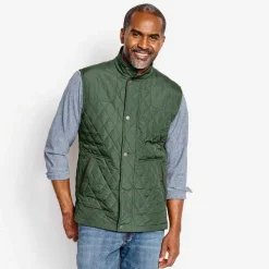 Orvis Rt7 Quilted Vest|Men Jackets