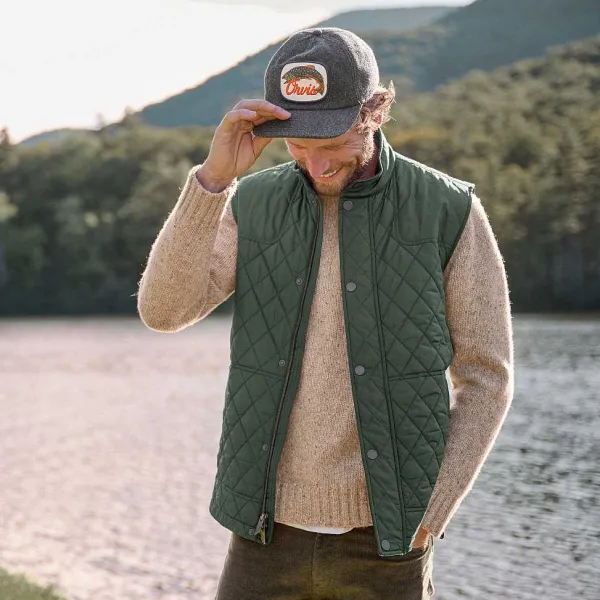 Orvis Rt7 Quilted Vest|Men Jackets