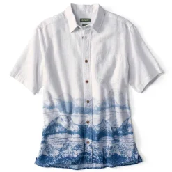 Orvis Rugged Air Pigment-Dyed Short-Sleeved Shirt|Men Shirts
