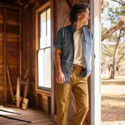 Orvis Saddle-Leather Jeans Belt|Men Belts