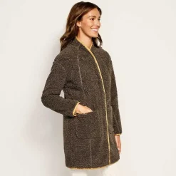 Orvis Sherpa Cozy Cocoon Coat|Women Fleece