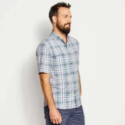 Orvis Short-Sleeved Open Air Casting Shirt|Men Shirts