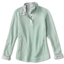 Orvis Signature Print-Trim Sweatshirt|Women Sweatshirts