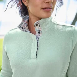 Orvis Signature Print-Trim Sweatshirt|Women Sweatshirts