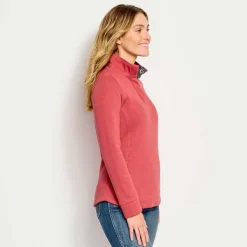 Orvis Signature Print-Trim Sweatshirt|Women Sweatshirts
