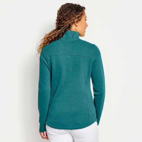 Orvis Signature Print-Trim Sweatshirt|Women Sweatshirts